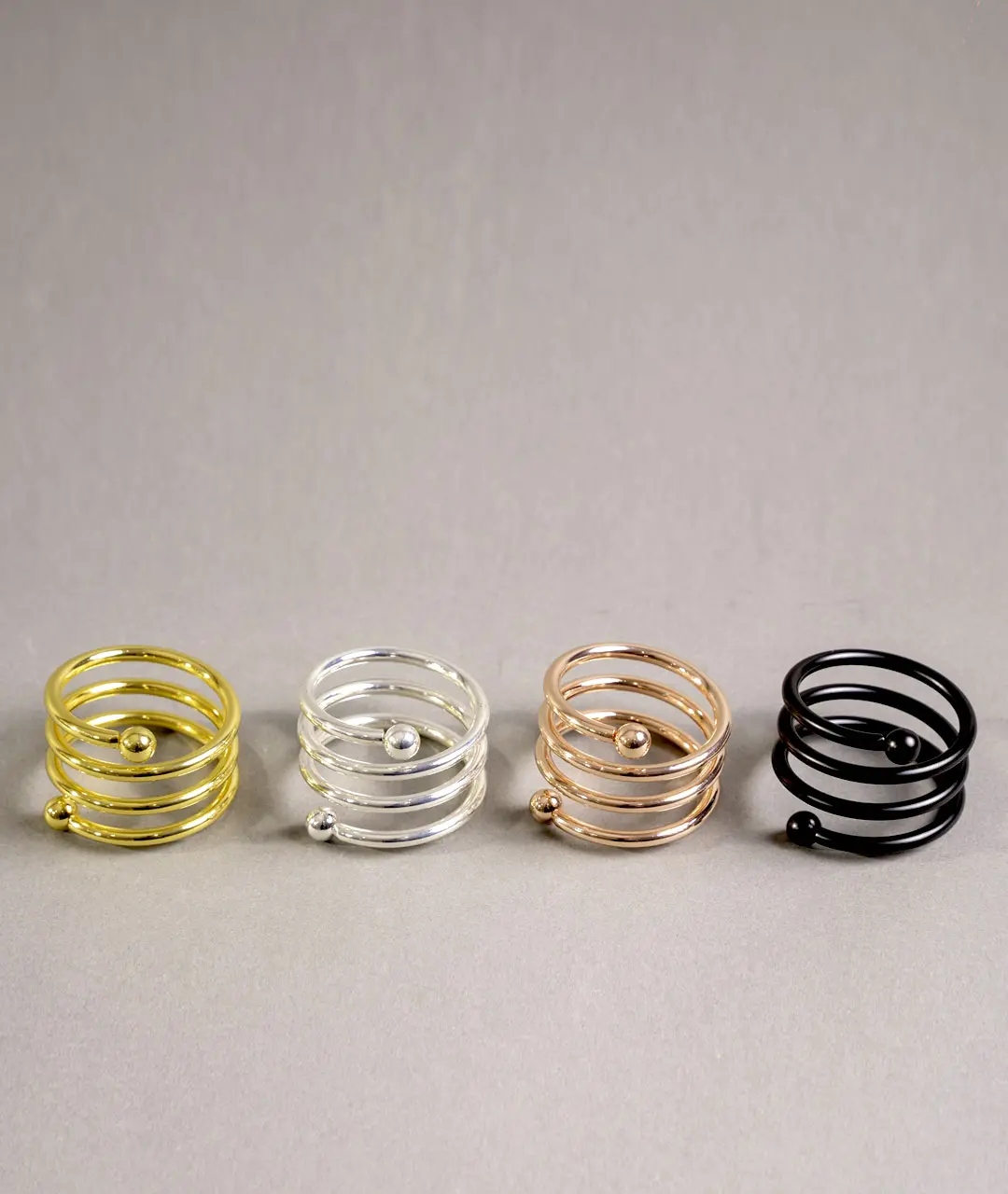 Servilletero en espiral