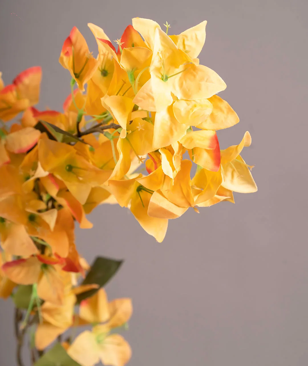 Flower Plastic Bugambilia Yellow