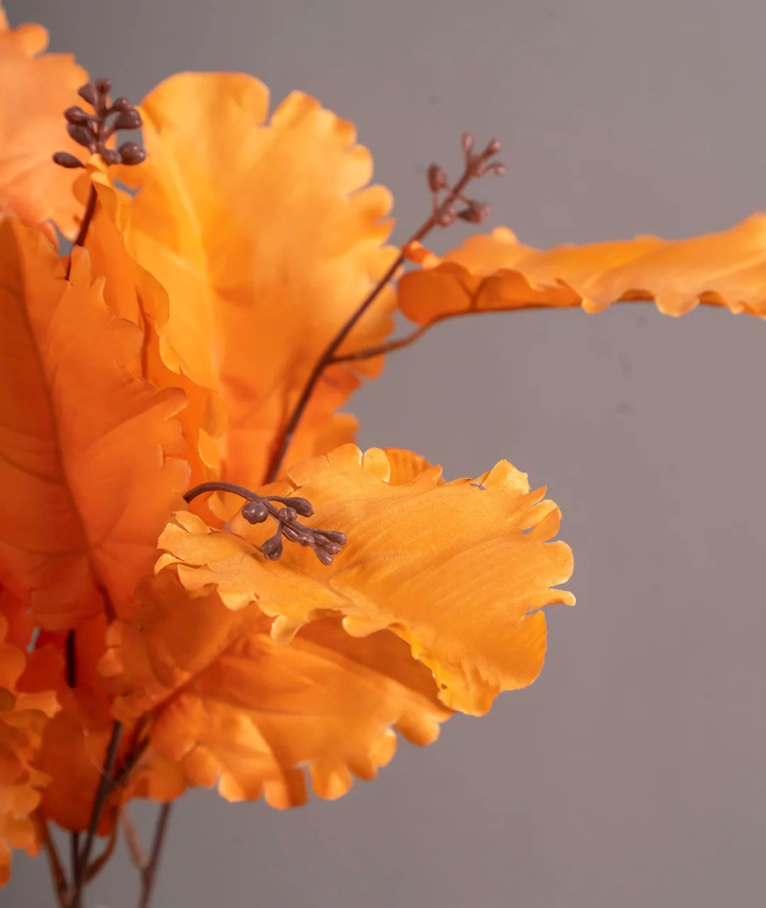 Flower Plastic Sinuado Orange